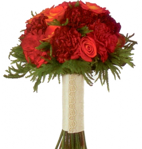 Circus Roses & Red Carnations